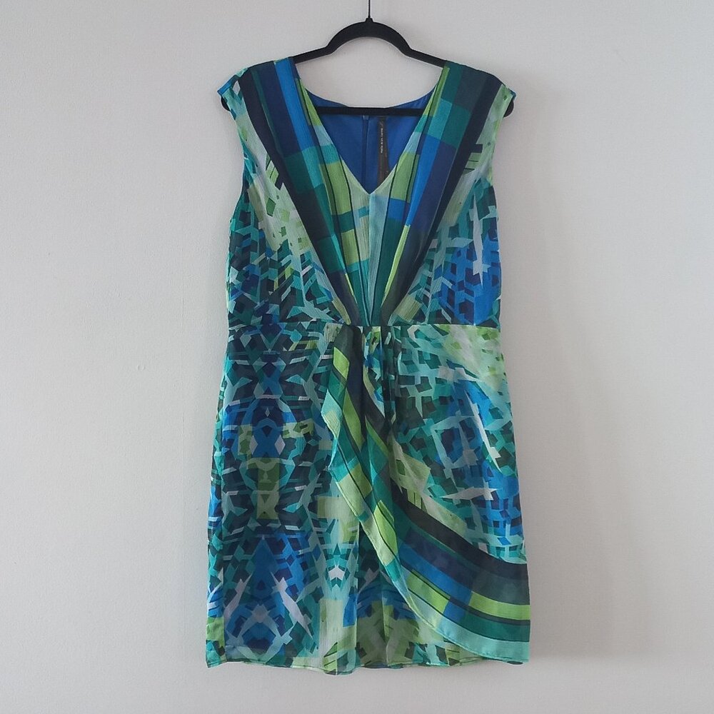 MARC NEW YORK Andrew Marc Elegant chiffon short dress